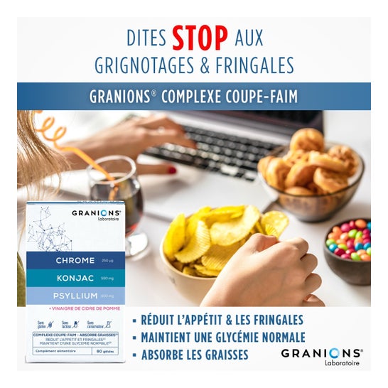 Granions Complejo Inhibidor del Apetito 60caps