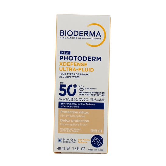 Bioderma Photoderm XDefense Ultra-Fluid Spf50+ Tinted 01 40ml