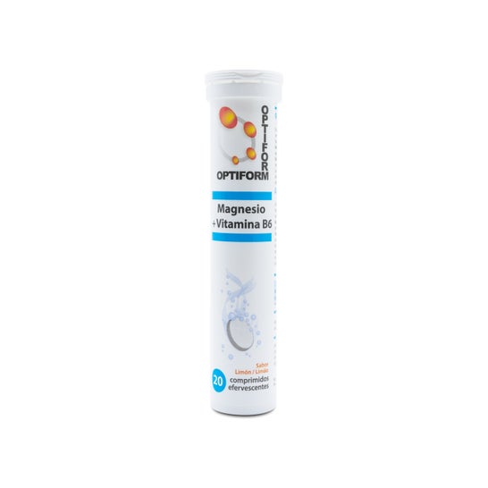Optiform Magnesium + Vitamine B6 Citroen 20 Tabletten