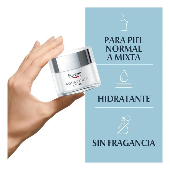 Eucerin® Aquaporin Actieve, normale / gemengde huid 50 ml pot Eucerin® Aquaporin Actieve, normale / gemengde huid 50 ml pot
