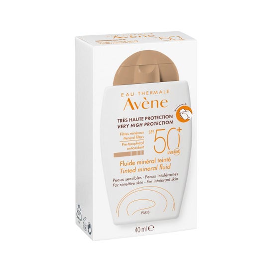 Avène Solar mineral fluid colour SPF50+ 40ml