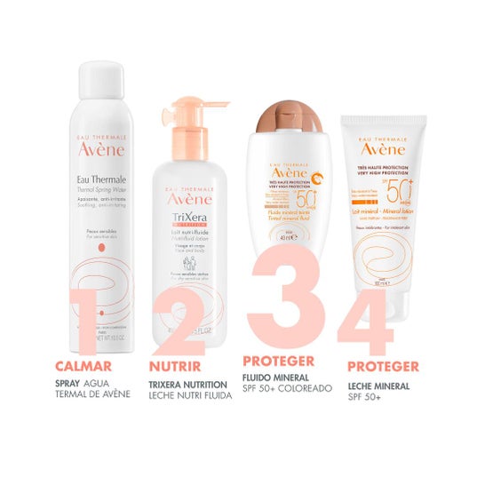 Avène Solar mineral fluid colour SPF50+ 40ml