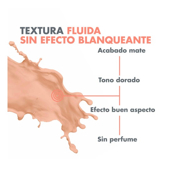 Avène Solar mineral fluid colour SPF50+ 40ml