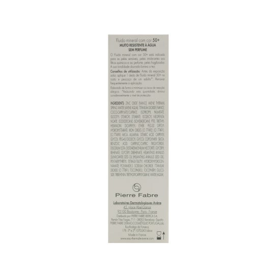 Avène Sonnenschutz Mineral Colour Fluid SPF50+ 40ml