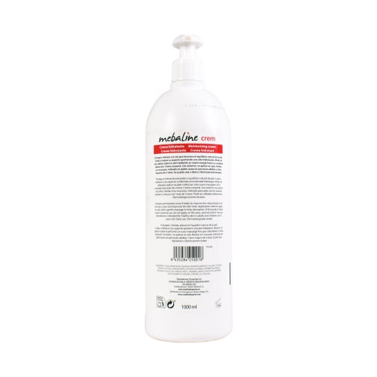 Mebaline Crema Hidratante Corporal 1 L