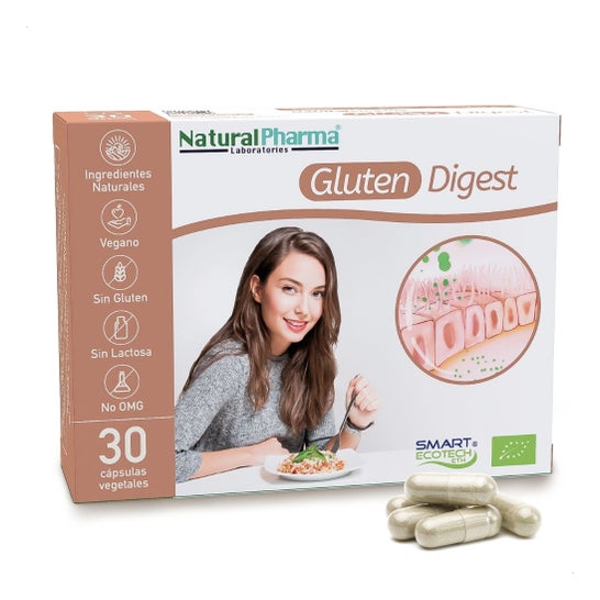 Naturalpharma Laboratories Gluten Digest 30caps