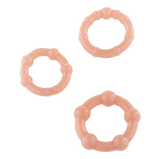 Seven Creations Set Three Skin Penis Rings 3 pieces