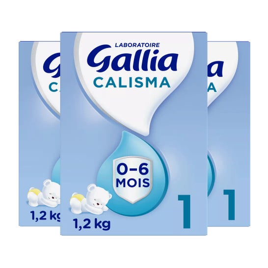 Gallia Calisma Pack Leche en Polvo 1 0-6M 3x1.2 kg