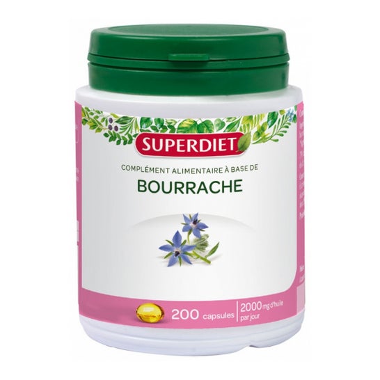 Superdiet Huile de Bourrache 200caps