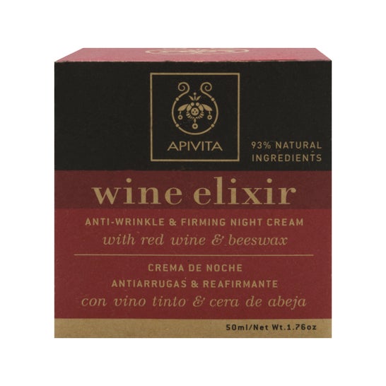 Apivita Vino Elixir crema notte antirughe e rassodante 50ml