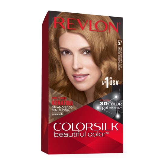 Revlon Colorsilk 57 Kit Colorsilk marrone dorato molto chiaro