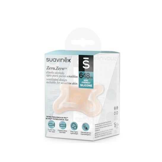 Comprar Chupete con tetina fisiológica de silicona de 6-18 meses 2 unidades  modelos surtidos · SUAVINEX · Supermercado Supermercado Hipercor