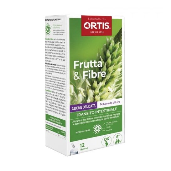Ortis Frutta & Fibra Azione Delicata 12 Stick