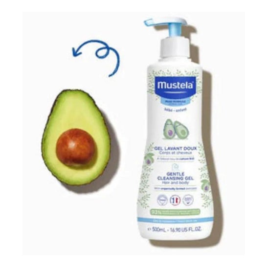 Mustela Gel de Baño Suave con Aguacate Bio 200ml Mustela Gel de Baño Suave con Aguacate Bio 200ml