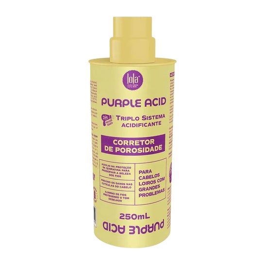 Lola Cosmetics Purple Acid Crema Capilar Antiporosidad 250 ml