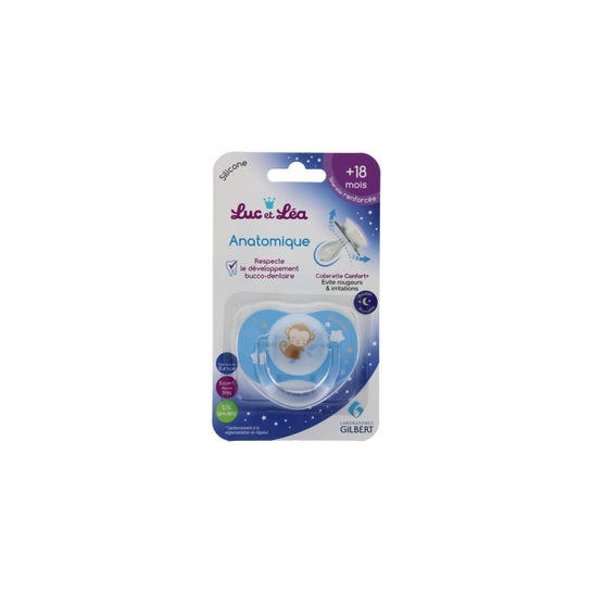 Luc et Lea Anatomical Night Soother Mono Anillo +18M 1 Unit