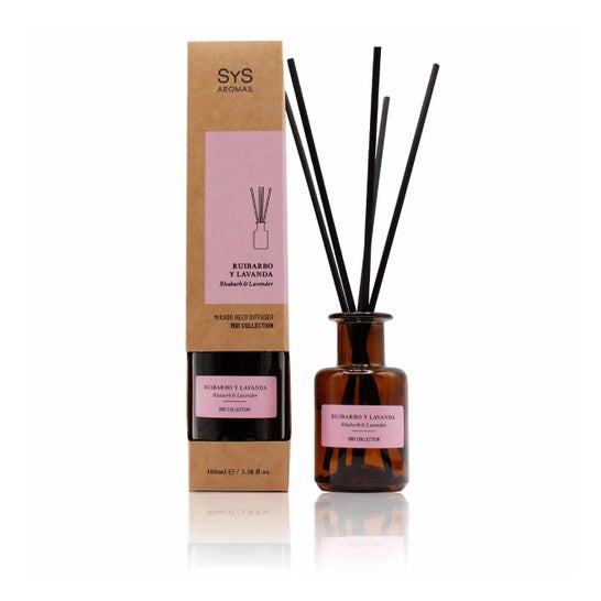 SyS Geurstokjes Ruibarbo Lavendel 100 ml