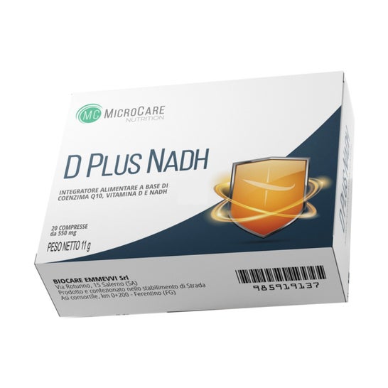 Biocare Emmevvi Microcare Nutrition D Plus Nadh 20caps