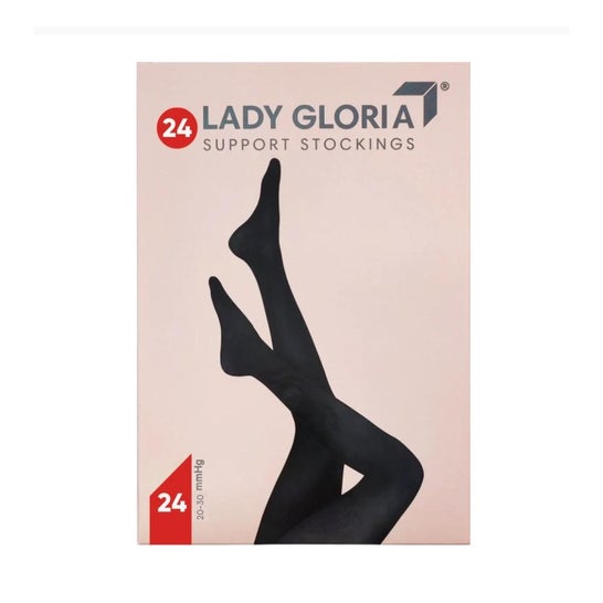Gloria Med Lady Gloria 24 Media PA Negro T4 1 Par