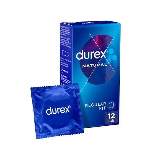 Durex™ Natural Plus Easy-On preservativos 12uts
