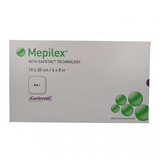 Mepilex Apósito Sil Absorbente 10x20cm 5uds Mepilex Apósito Sil Absorbente 10x20cm 5uds