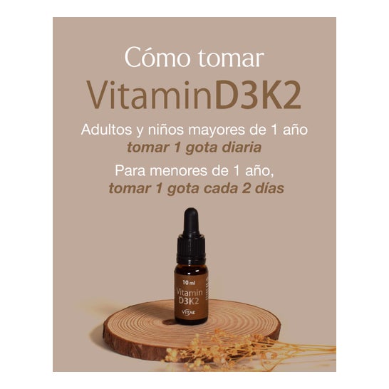 Vitae Vitamin D3K2 10 ml