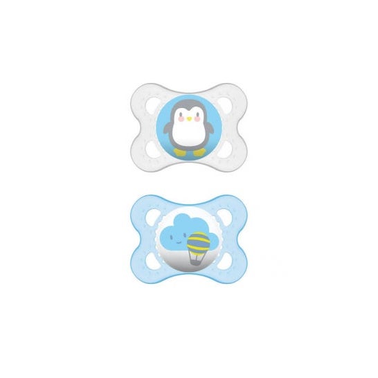 MAM Perfect Dento-Flex Silicone Soother 0-6 months 1 piece