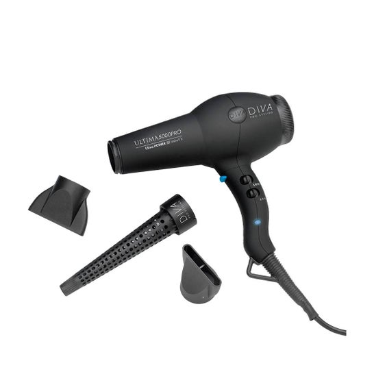 Diva Pro Styling Ultima 5000 Pro Secador Black 2300W 1 Unidade