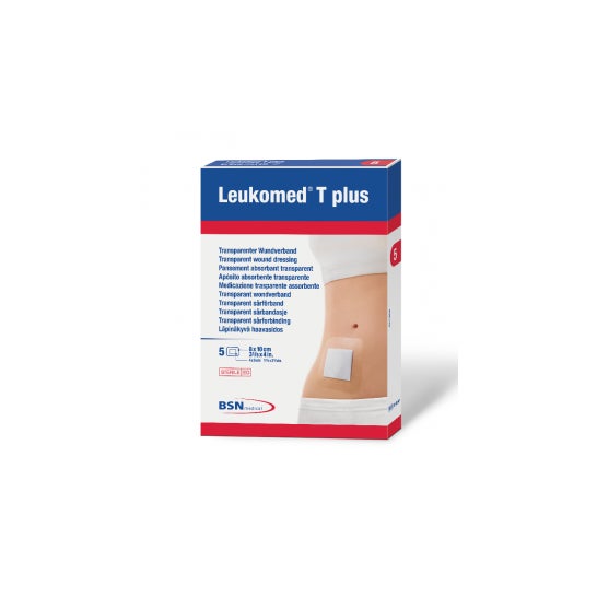 Leukomed® T Plus apósitos 8x15 cm 5 uds