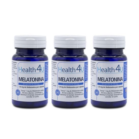 Health 4U Pack Melatonina 545mg 3x30caps