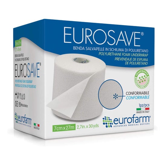 Eurofarm Eurosave Banda Elastica 27x7cm 1 Unità