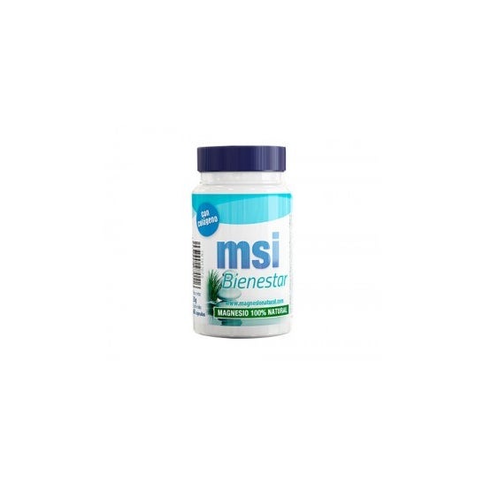 MSI Bienestar Magnesio Natural con colágeno 60 caps