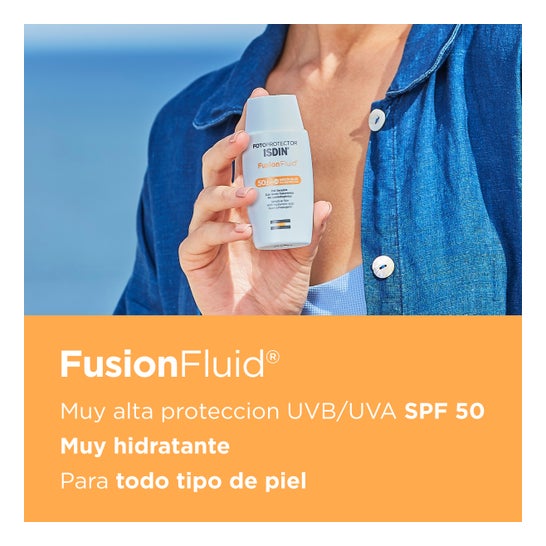 Fotoprotector ISDIN® Fusion Fluid LSF50+ 50ml