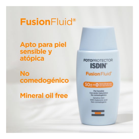Fotoprotector ISDIN® Fusion Fluid LSF50+ 50ml