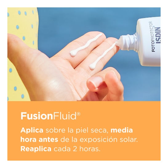Fotoprotector ISDIN® Fusion Fluid LSF50+ 50ml