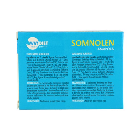 Waydiet Somnolen Amapola 30caps