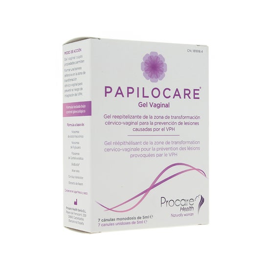 Procare Health Papilocare Gel Vaginal 7x5ml