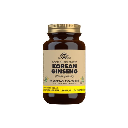 Solgar Ginseng Coreano 50vcaps
