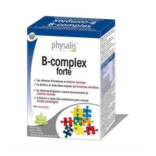 Physalis Vitamina B Complex Forte 30caps