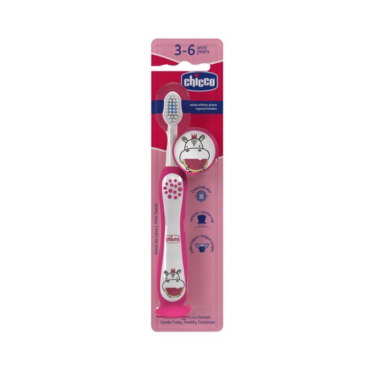 Chicco Cepillo Dental 3-6A Hipopótamo 1ud