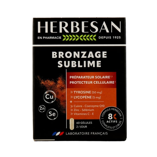 Herbesan Bronceado Sublime 60 Perlas