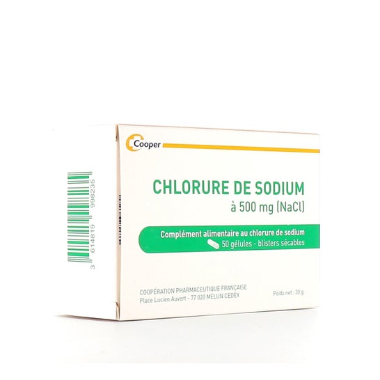 Cooper Chlorure de Sodium 50caps