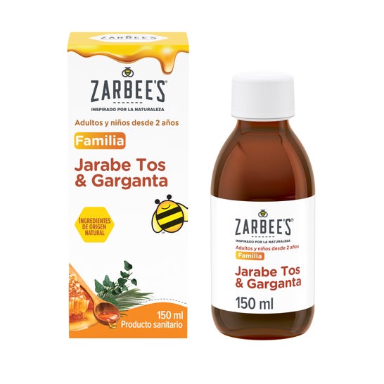 Zarbee's Familia Jarabe Tos y Garganta 150ml
