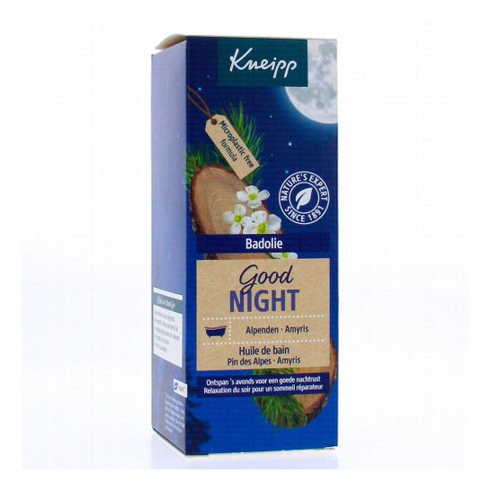 Kneipp Good Night Aceite de Baño de Pino Suizo Amyris 100ml