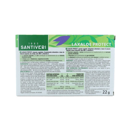 Santiveri Laxaloe Protect 60caps