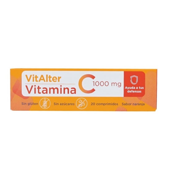 VitAlter Vitamina C Sabor Naranja 20comp