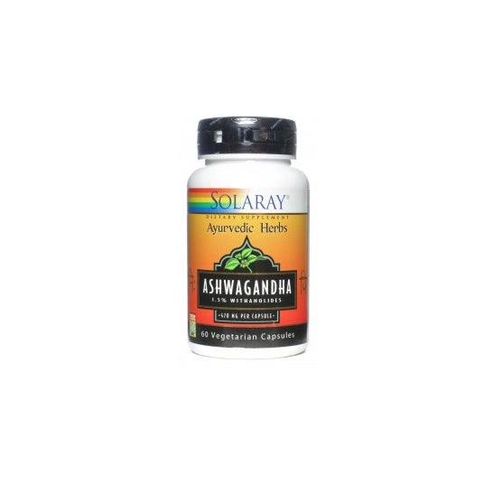 Solaray Extracto de Raíz Ashwagandha 470mg 60caps