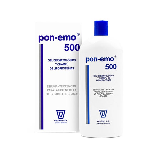 Pon-emo gel dermatologisk shampoo 500ml