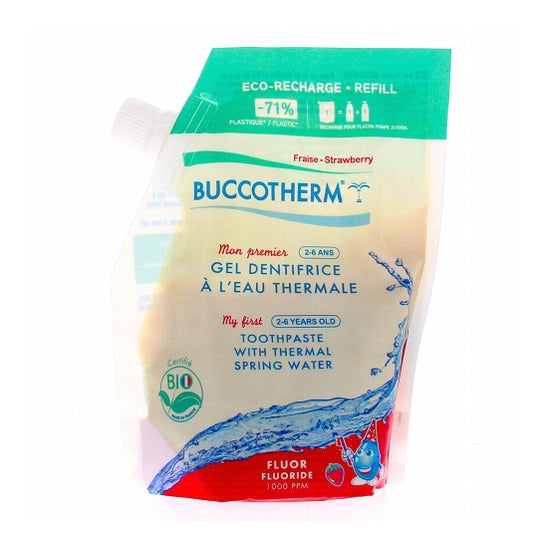 Buccotherm Mi 1Er Gel Dentífrico Bio Fresa Recargo 200ml
