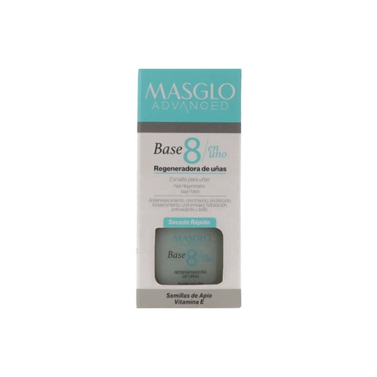 Masglo Base 8 In 1 Advance Rigenerante per Unghie 13.5 ml